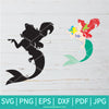Little Mermaid SVG - Princess Ariel Clipart - Newmody