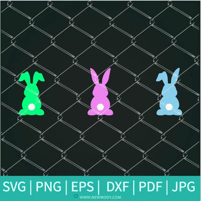 Easter SVG Bundle - Easter Peeps SVG - Easter Eggs SVG - Easter Bunny Svg - Newmody