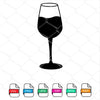 Wine Glass Svg Bundle - Champagne Glass SVG Newmody