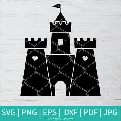 Castle SVG - Castle Clipart - Newmody