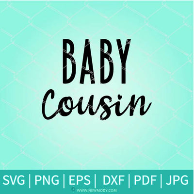 Matching Cousin Svg | Big Cousin Svg | Biggest Cousin Svg | Littlest Cousin | Baby Cousin Svg | Middle Cousin |  Little Cousin Svg | Middlest Cousin Svg |
