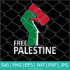Free Palestine SVG | Palestine Flag Colors Svg | Power hand Svg | Free Palestine Png - Newmody