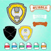 Rubble Paw Patrol SVG Bundle Newmody