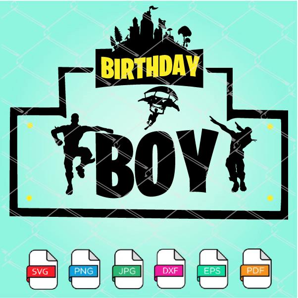 Birthday Boy SVG - Gaming Birthday Boy SVG