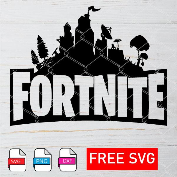 Fortnite SVG Free For Cricut And Silhouette