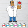 Dr. Hibbert SVG -The Simpsons SVG- Simpsons SVG Newmody