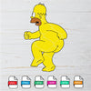 Homer Simpson SVG -The Simpsons SVG- Simpsons SVG Newmody