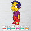 Milhouse Van Houten SVG -The Simpsons SVG- Simpsons SVG Newmody