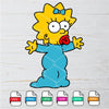 Maggie Simpson  SVG -The Simpsons SVG- Simpsons SVG Newmody
