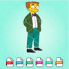 Waylon Smithers SVG -The Simpsons SVG- Simpsons SVG Newmody