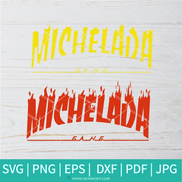 Michelada Gang SVG - Michelada Gang Png -  Thrasher Flames