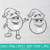 Red m and m Character Svg - Merry Christmas m&amp;ms - Christmas Red m and m Face Svg - Newmody
