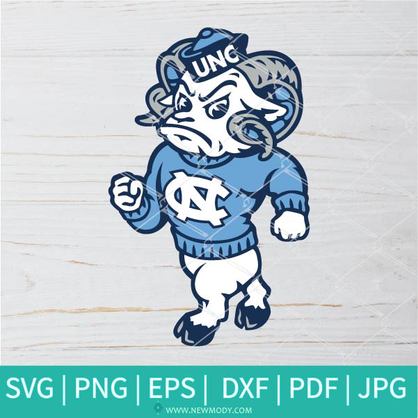 UNC Logo SVG - Tar Heels logo SVG - North Carolina football team Svg - PNG - Newmody
