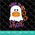2020 is Boo Sheet Svg - Ghost with mask svg -Halloween Svg