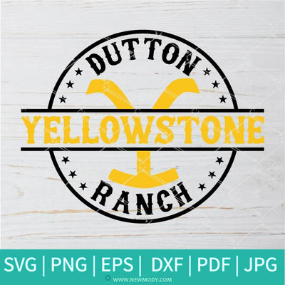 Yellowstone Dutton Ranch SVG - Yellowstone Png - Newmody