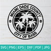 Miami Dade County City Of Bass SVG - Newmody