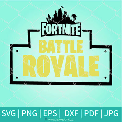 Fortnite Battle Royale Logo Svg - Fortnite Battle Royale Vector - Newmody