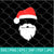 Santa SVG - Halloween SVG - Christmas SVG - Santa Face SVG
