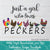 Just A Girl Who Loves PECKERS PNG Sublimation