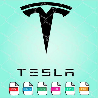 Tesla Logo Vector  -Tesla Logo SVG Newmody