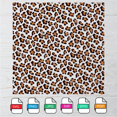 Cheetah print Svg Cut Files - Leopard print SVG- Leopard Print SVG Newmody