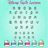 Disney Split Monogram Letters SVG Newmody