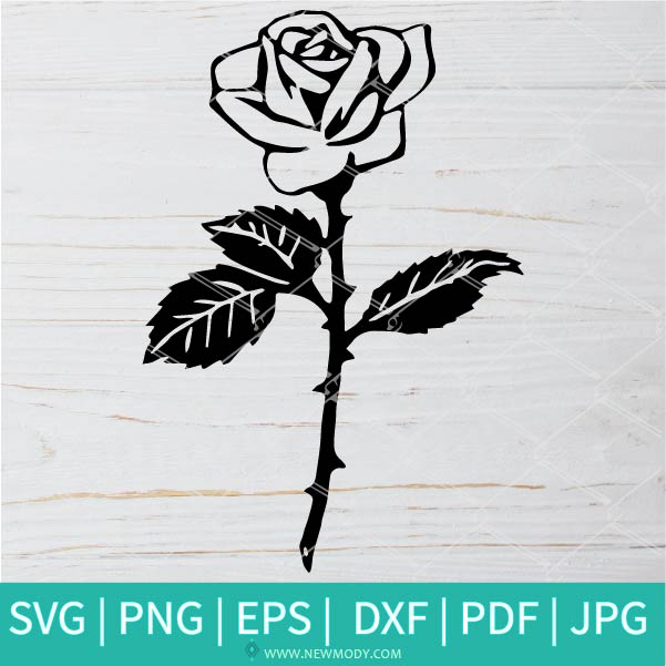 Rose Monogram Frames SVG Cut Files