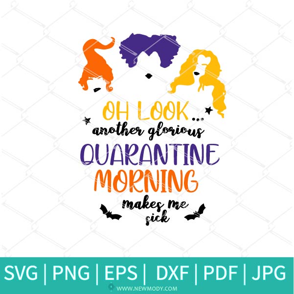 Hocus Pocus Quarantine SVG - A Bunch Of Hocus Pocus SVG - Colored hocus pocus SVG