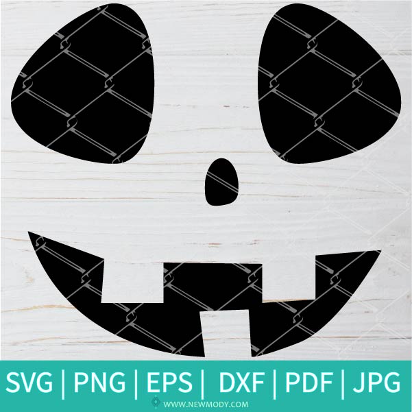 Smilling Carved Pumpkin Male SVG-PNG -Halloween SVG-Pumpkin SVG - Cut Files for Cricut and silhouette