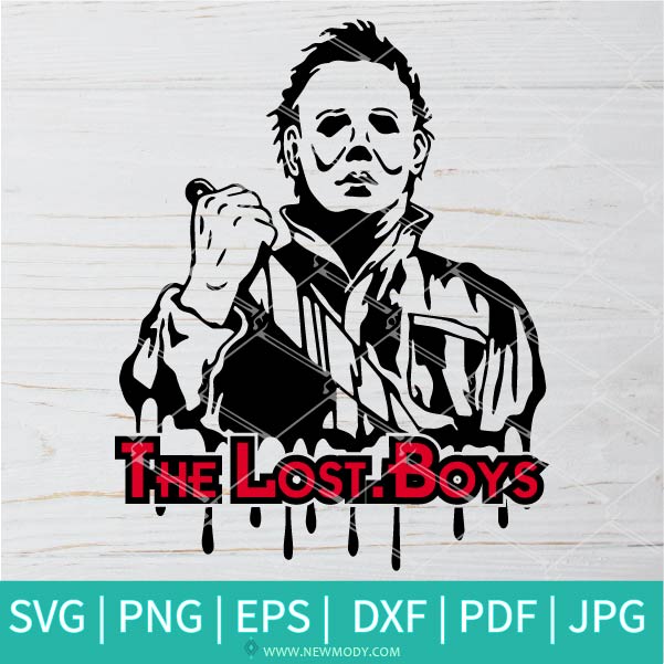 The Lost Boys SVG-PNG - Horror SVG - Ghost SVG - SVG Cut File For Cricut and Silhouette