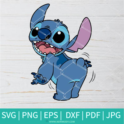 Funny Stitch SVG- Stitch Vector Clipart - Newmody