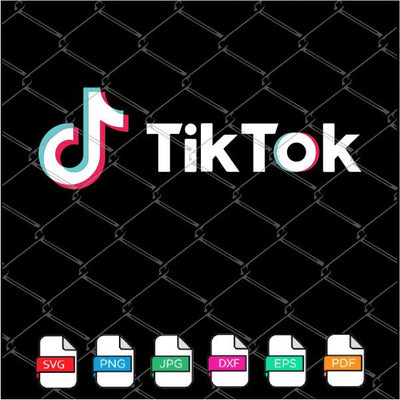 Tik Tok SVG Bundle - Tik Tok Logo Vector - Musically Logo With Crown Newmody
