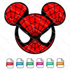 Spiderman Mickey Mouse SVG Newmody