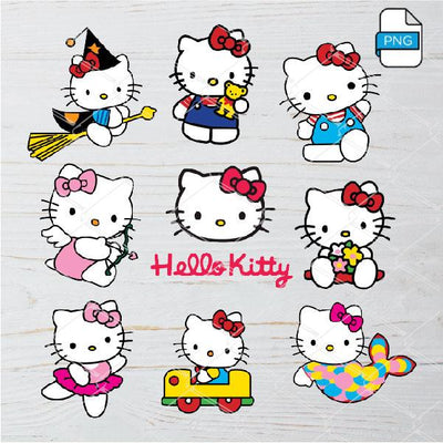 Hello Kitty Clipart Bundle Newmody