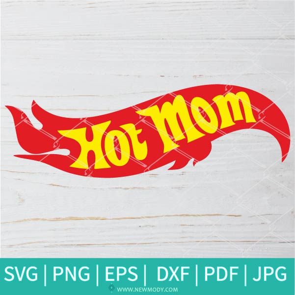 Hot Mom SVG, PNG for sublimation - Racing mom SVG- Summer mama SVG-Cut File For Cricut and Silhouette