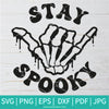 Stay spooky SVG-PNG -Halloween - Boo SVG - Ghost svg - Halloween png- Halloween tshirt design - Halloween Sublimation Png- Funny Halloween Svg Cut Files for Cricut and silhouette