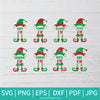 Elf Family Bundle SVG - Elf Family SVG -  Christmas Elf SVG - Elf SVG - Newmody