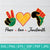 Peace love Juneteenth SVG - freedom Svg - Love Svg - Juneteenth svg