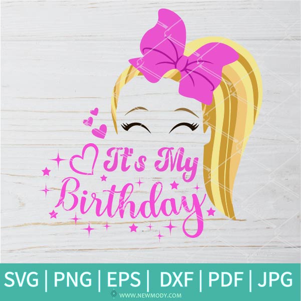 It's My Birthday SVG - It's My Birthday PNG Sublimation Design
