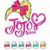 JoJo Siwa SVG - JoJo Siwa Hair Svg - JoJo Siwa Logo Svg Newmody