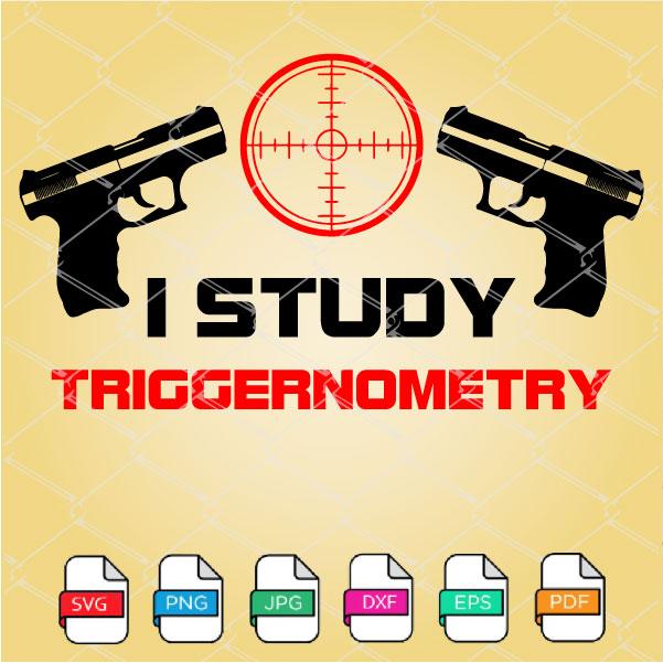 I Study Triggernometry SVG Newmody