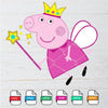 Fairy Peppa Pig SVG - Peppa Pig Clipart Newmody