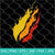 Fire Flame SVG - Gaming Svg - Fire Flame Png- Custom Svg
