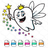 Tooth Fairy SVG - Tooth Fairy Clipart Newmody