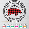 I Want A Hippopotamus for Christmas SVG Newmody
