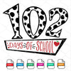 102 days of school SVG Newmody