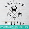 Chillin' Villiain SVG-PNG - Halloween SVG - demon SVG - ghost SVG - Halloween Sublimation Png- Funny Halloween Svg Cut Files for Cricut and silhouette