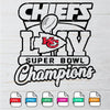 Super Bowl SVG - Chiefs Super Bowl 54 LIV Champions SVG Newmody