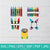 Crayon Bundle SVG - Crayon Svg - Crayon Wrapper Svg - Coloring SVG- Crayola Svg