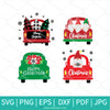 Christmas Trucks Bundle SVG - Christmas SVG - Snowflakes SVG  - Winter SVG - Merry Christmas SVG - Newmody